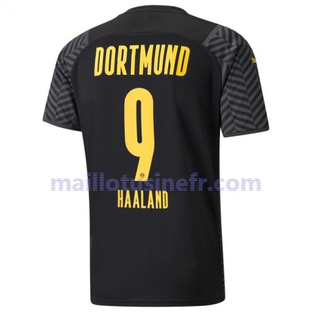 Maillot de Foot BVB Borussia Dortmund Erling Haaland 9 Extérieur 2021-22 Maillot de Foot BVB Borussia Dortmund Erling Haaland 9 Extérieur 2021-22